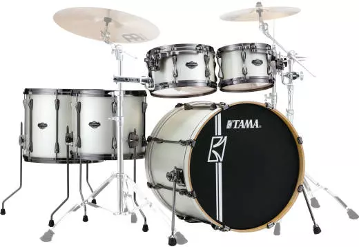 Superstar Hyper-Drive 5-Pc Shell Pack (22,10,12,14,16) in Maple - Satin Arctic Pearl