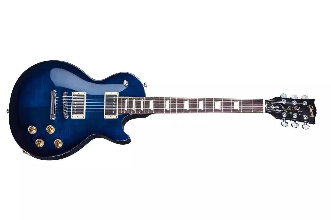 2017 Les Paul Studio Plus T Ltd - Manhattan Midnight