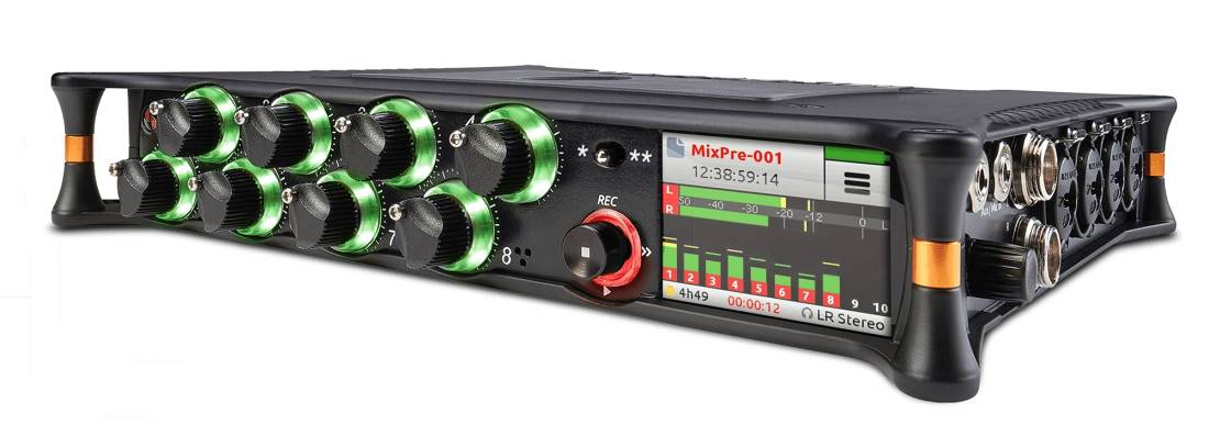 MixPre-10T Compact 10-input/12-track Recorder/USB Audio Interface