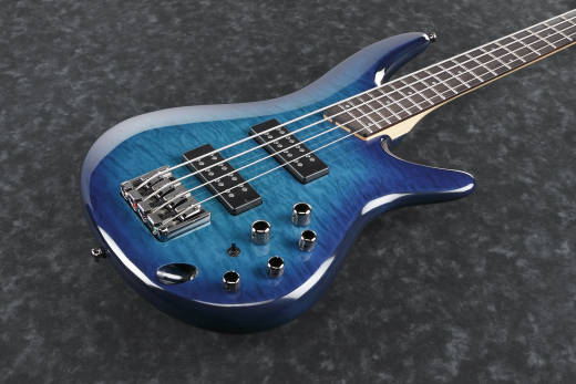 SR400EQM 4-String Electric Bass Guitar - Sapphire Blue
