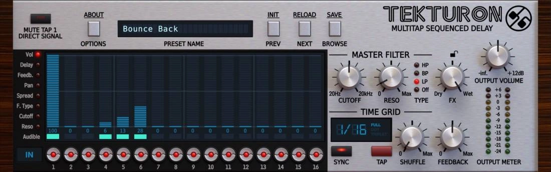 Tekturon Multi-Tap Delay - Download