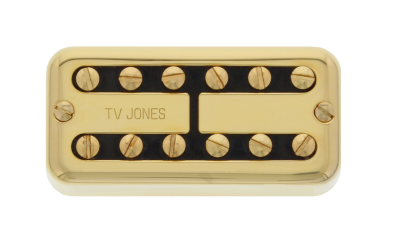 TV Jones - TV Classic Plus Bridge Pickup w/ Clip System -  Gold
