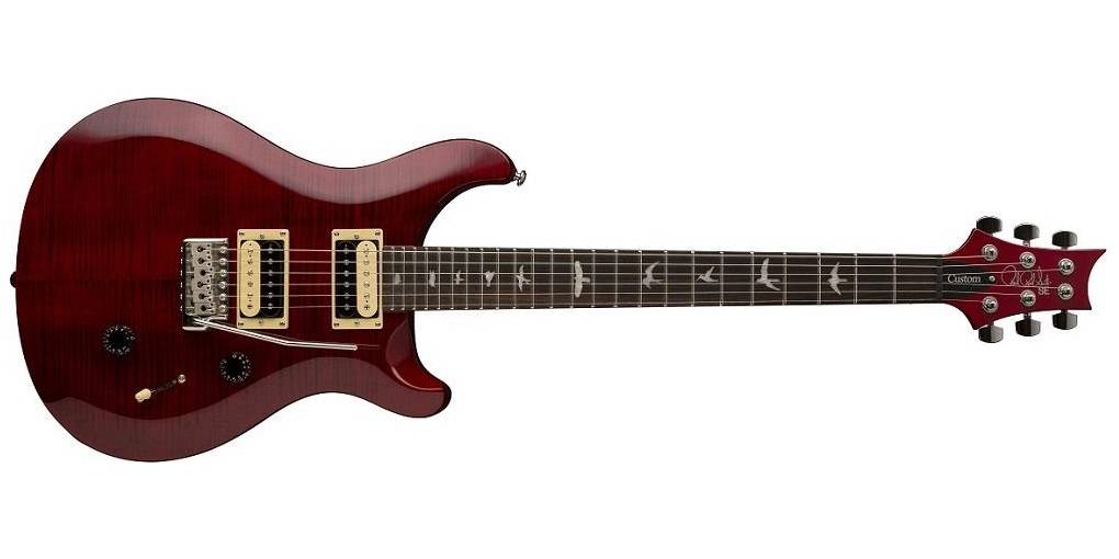 SE Custom 24 Electric Guitar - Scarlet Red