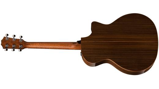 714ce Left Handed Lutz Spruce/Rosewood Acoustic-Electric Guitar w/Case - Western Sunburst