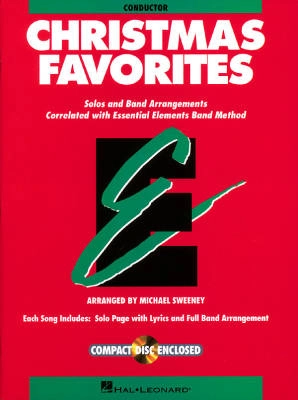 Hal Leonard - Essential Elements Christmas Favorites - Sweeney - Conductor - Book/CD