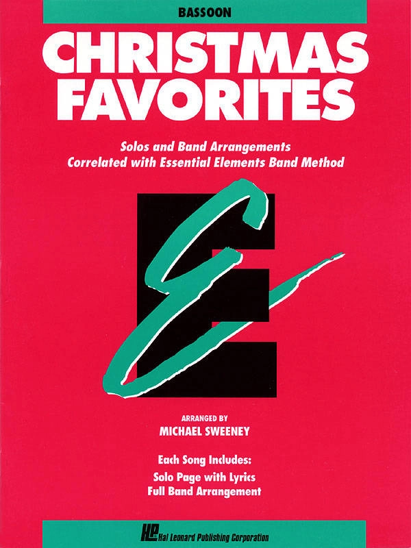 Essential Elements Christmas Favorites - Sweeney - Bassoon - Book