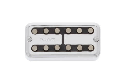 TV Jones - MagnaTron Neck Pickup, Universal Mount w/ Clip System - Chrome