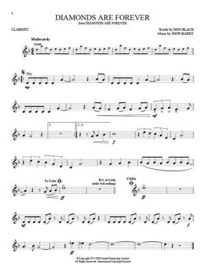 James Bond: Instrumental Play-Along - Clarinet - Book/Audio Online