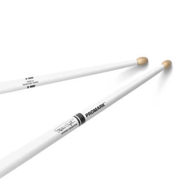 Stephen Creighton Pipe Band Sticks - White