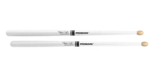 Stephen Creighton Pipe Band Sticks - White