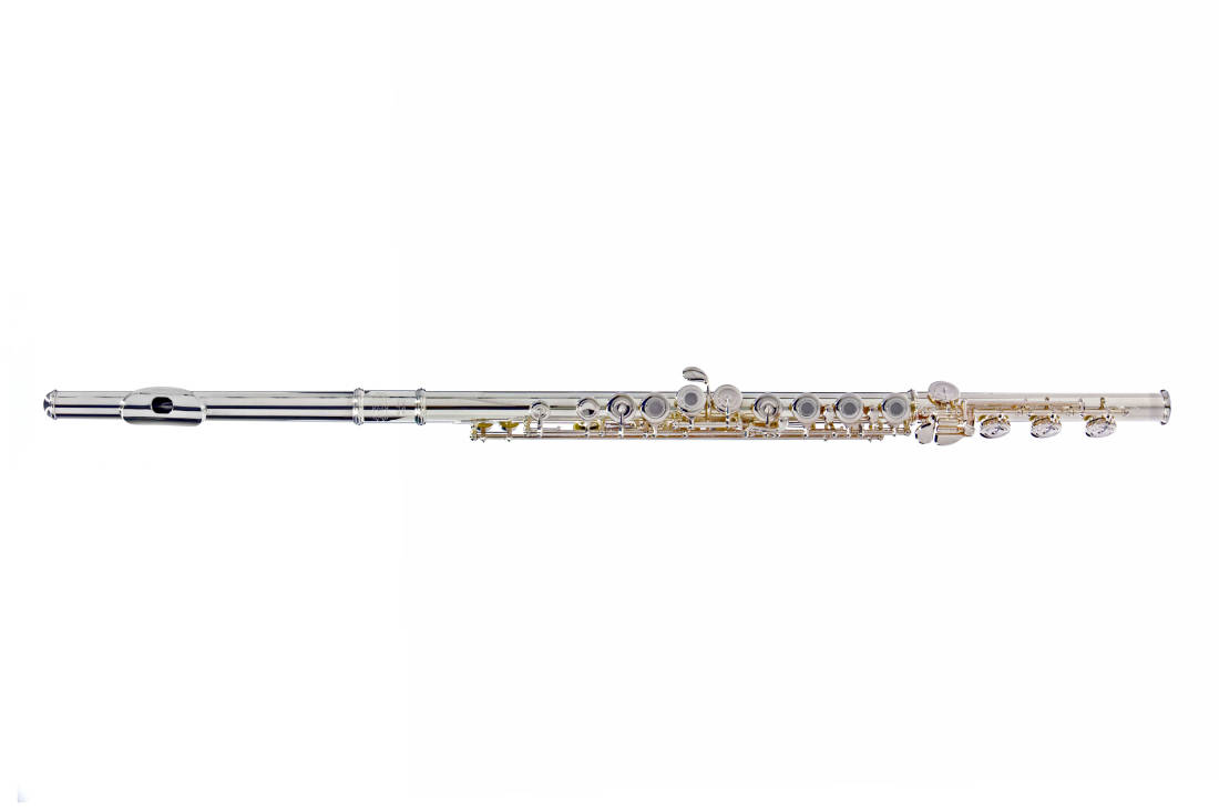 CFL300 Flute w/Solid Silver Headjoint and Body, Open Hole, B Foot, Offset G