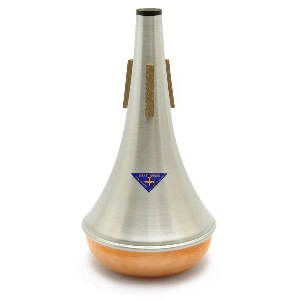 Straight Trombone Mute - Copper Bottom