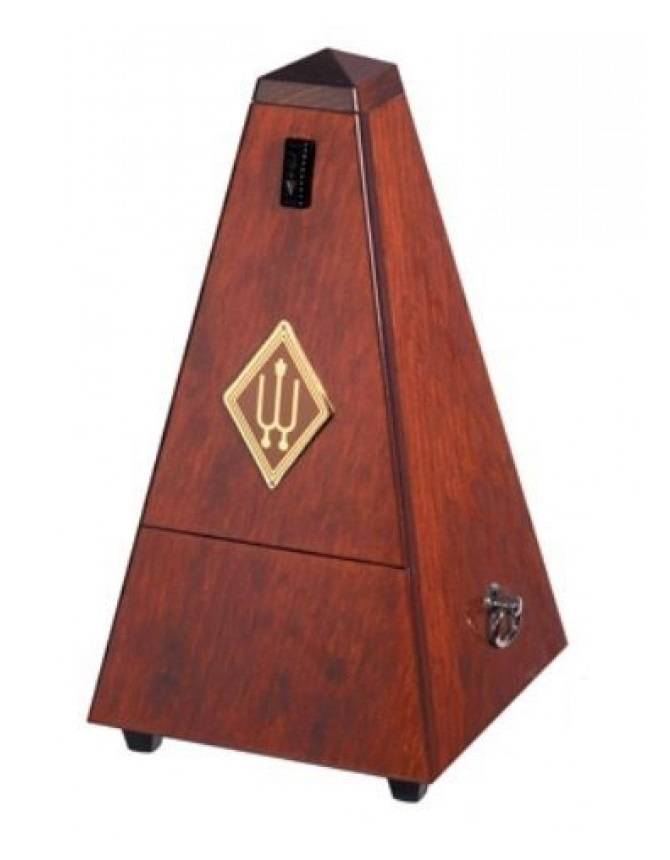 Wood Metronome with Bell - Mahogany Gloss