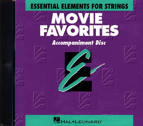 Essential Elements Movie Favorites for Strings - Del Borgo - CD Accompaniment