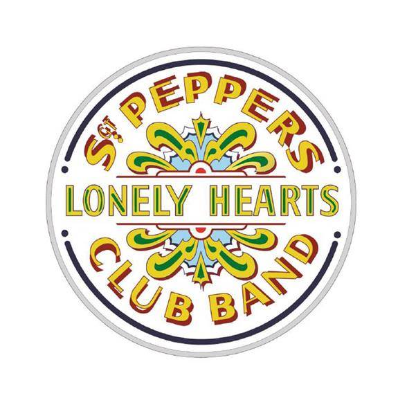 12\'\' Sgt.Pepper 50th Anniversary Souvenir Drum Head