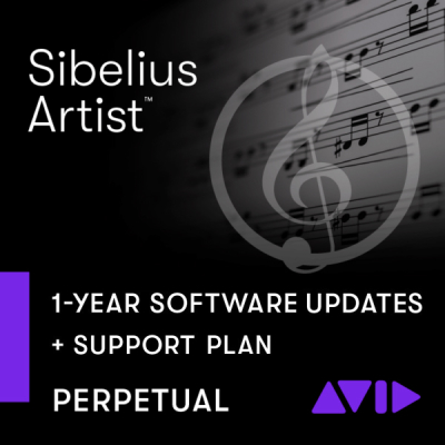 Sibelius Artist Perpetual License with 1-Year of Upgrades and Support - Download