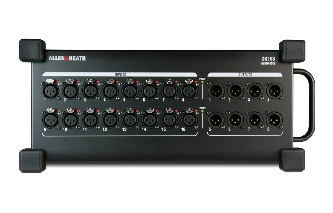 DX168 16 Input / 8 Output Portable Expander Rack for dLive