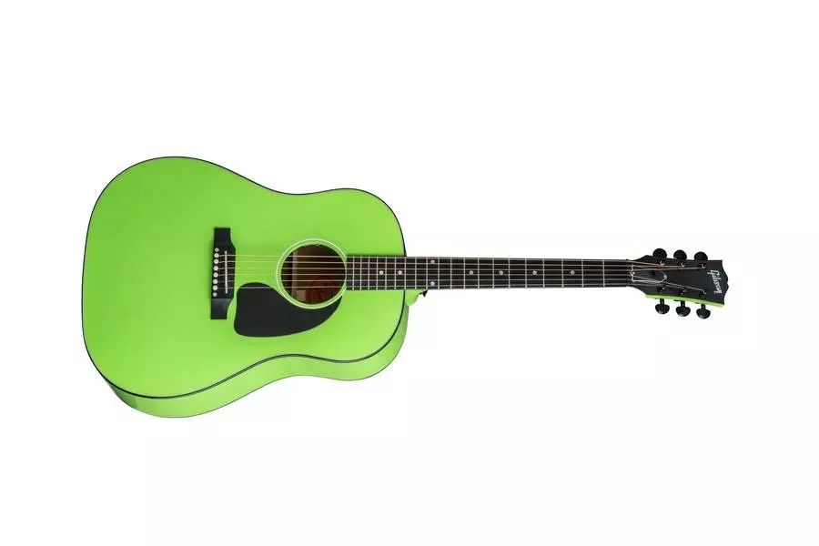 2018 J-45 Acoustic-Electric - Neon Green