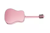 2018 Hummingbird Acoustic-Electric - Techno Pink