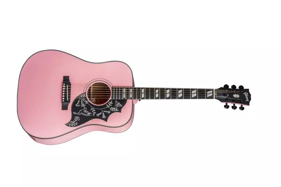 2018 Hummingbird Acoustic-Electric - Techno Pink
