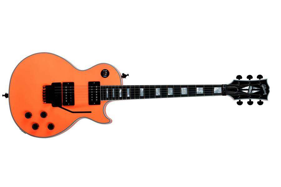 Modern Les Paul Axcess Custom Ltd - Neon Orange