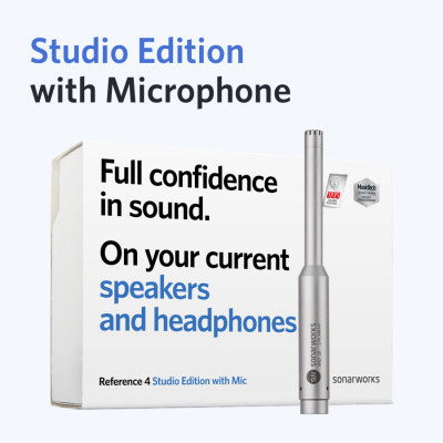 Reference 4 Studio Edition w/ XREF20 Measurement Mic (Boxed Version)