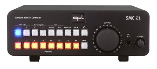 SMC 7.1 Surround Monitor Controller - Black