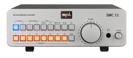 SMC 7.1 Surround Monitor Controller - Silver