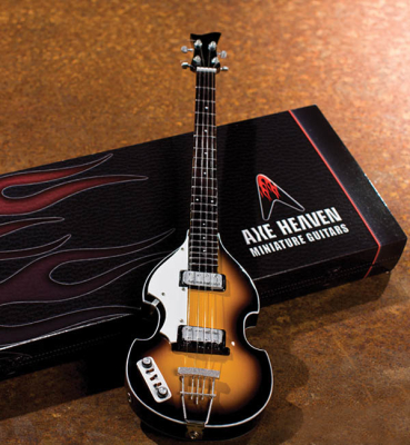 Axe Heaven - Classic Violin Bass Model: Miniature Guitar Replica Collectible