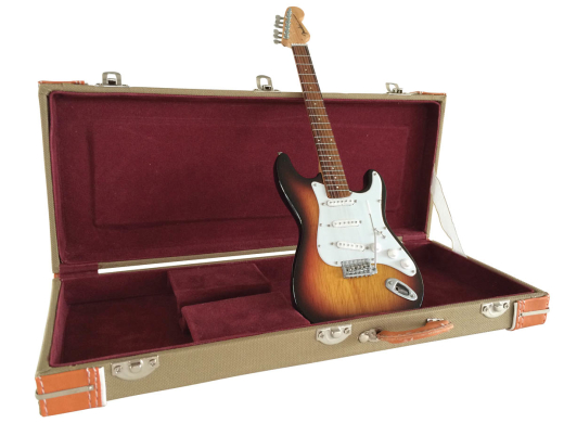 Fender 60th Anniversary Stratocaster: Officially Licensed Miniature Guitar Replica