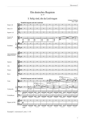 Johannes Brahms: A German Requiem - Rilling - Text Book