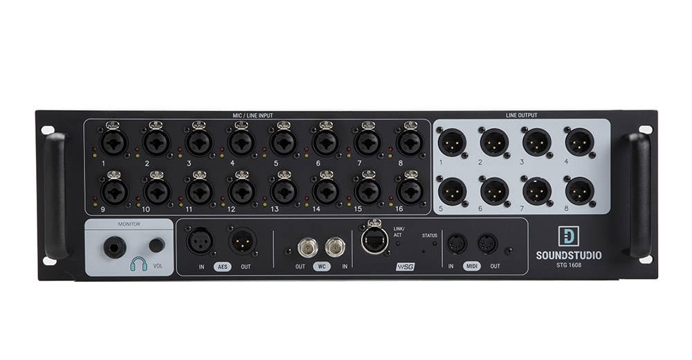 STG-1608 16 In/8 Out Digital Stagebox