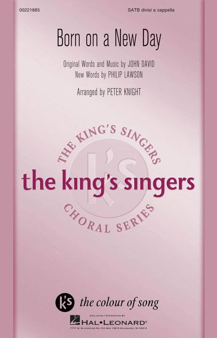 Born on a New Day (The King\'s Singer\'s) - David/Knight/Lawson - SATB