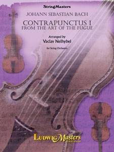 Contrapunctus I (from The Art of the Fugue) - Bach/Nelhybel - String Orchestra - Gr. 3