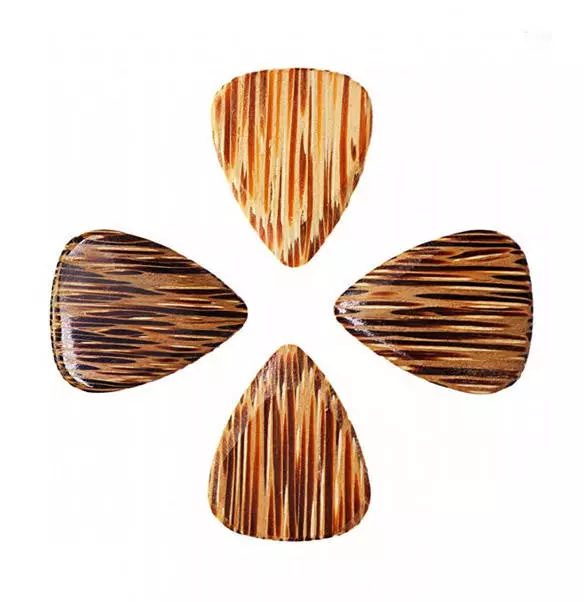 Coconut Palm Guitar Picks - 4-Pack