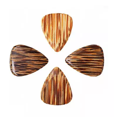 Coconut Palm Guitar Picks - 4-Pack
