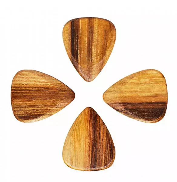 Pale Moon Ebony Guitar Picks - 4-Pack
