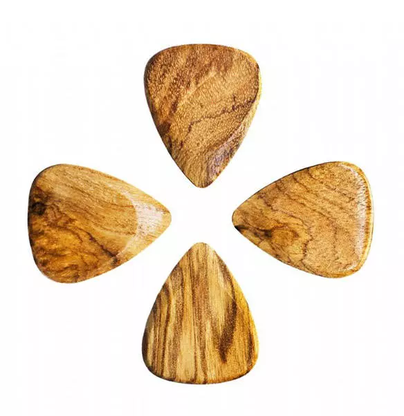 Sugar Maple Guitar Picks - 4-Pack