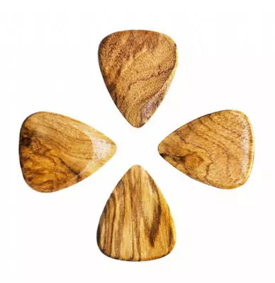 Sugar Maple Guitar Picks - 4-Pack