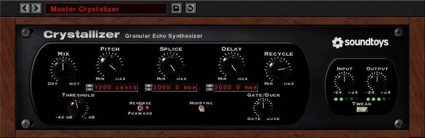 Crystallizer Granular Echo Synthesizer