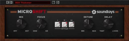 SoundToys - MicroShift Make It Wide Stereo Widening
