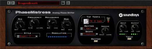 SoundToys - PhaseMistress Analog Phase Shifter