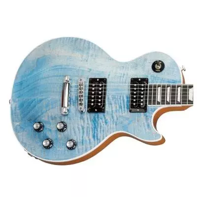 2018 Les Paul Signature Player Plus - Satin Ocean Blue