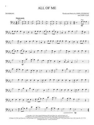 Simple Songs: Instrumental Play-Along - Trombone - Book/Audio Online