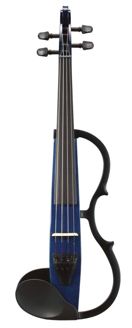 Silent Violin Outfit w/Case & Bow - Blue