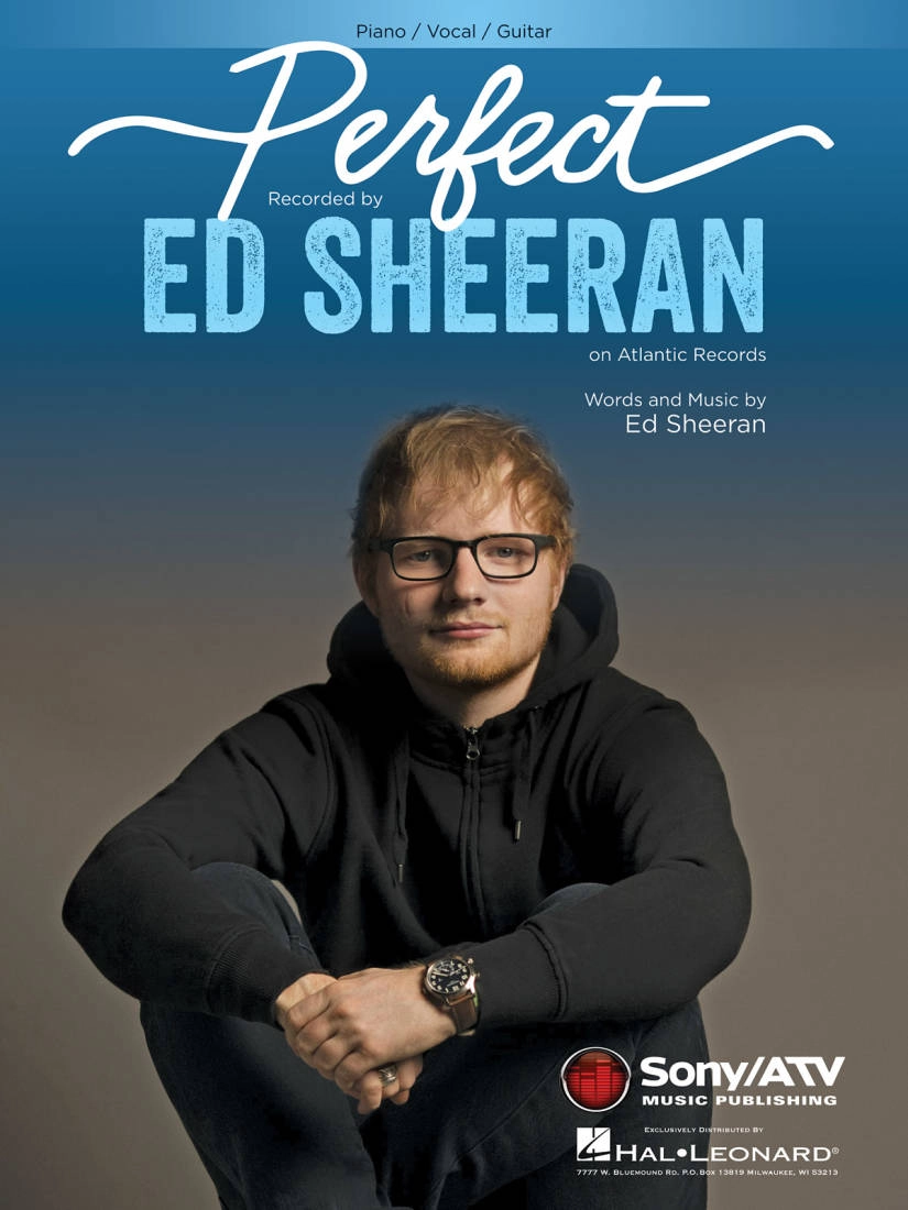 Perfect - Sheeran - Piano/Vocal/Guitar - Sheet Music