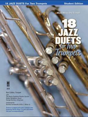 18 Jazz Duets for Two Trumpets - Collins/Farnsworth/Minor - Book/CD