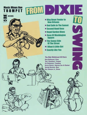 Music Minus One - From Dixie to Swing - Trumpet - Book/CD