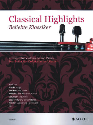 Classical Highlights - Birtel - Violoncello/Piano - Book