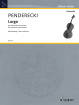 Schott - Largo - Penderecki - Cello/Piano